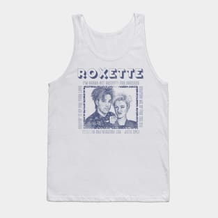 Roxette // 80s Faded Styled Original Fan Design Tank Top